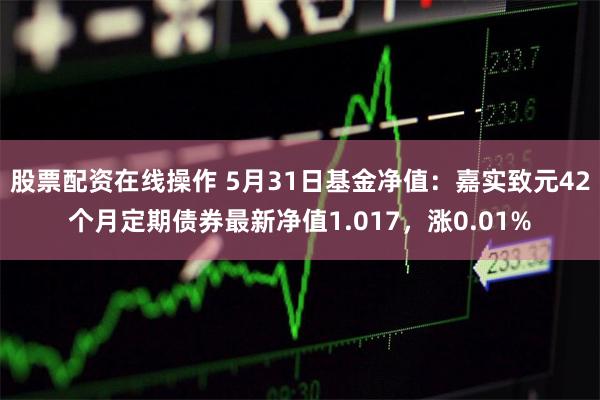 股票配资在线操作 5月31日基金净值：嘉实致元42个月定期债券最新净值1.017，涨0.01%