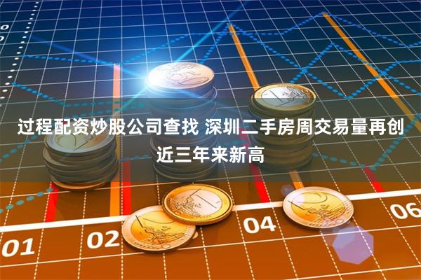 过程配资炒股公司查找 深圳二手房周交易量再创近三年来新高